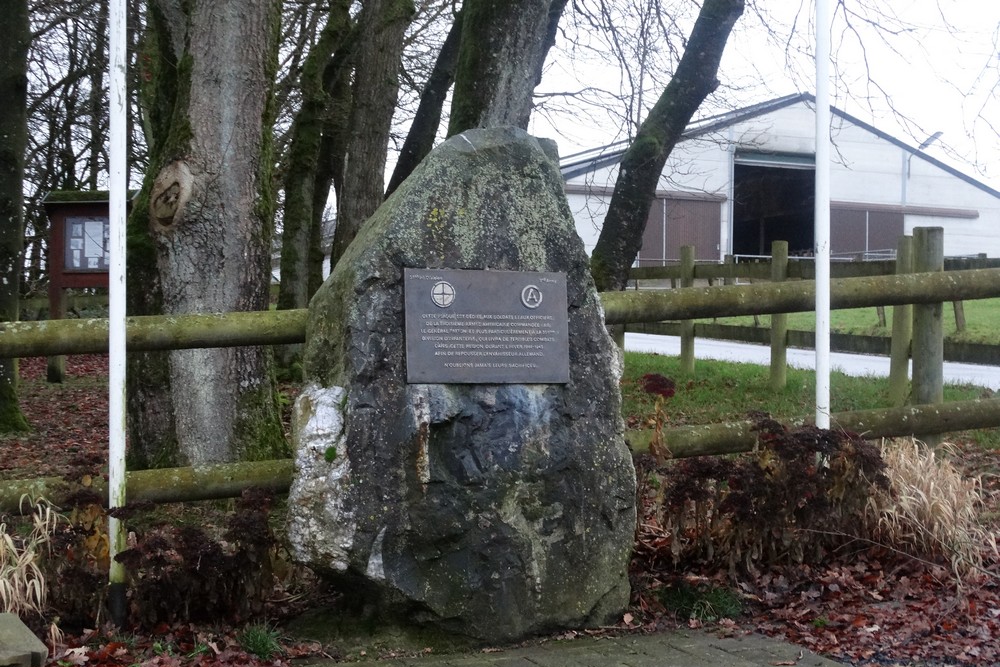 Monument Amerikaans Leger Lutremange