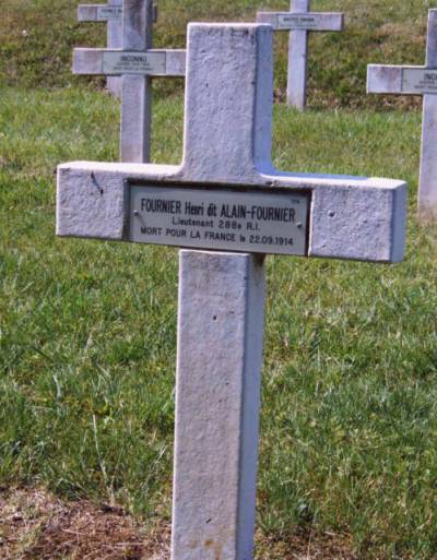 Franse Oorlogsbegraafplaats Saint-Remy-la-Calonne
