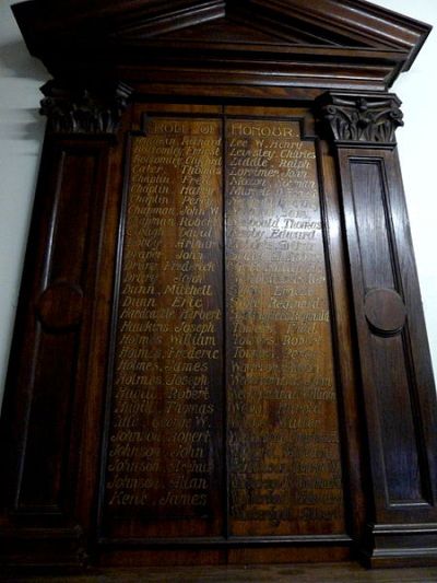 World War I Memorial Beckwithshaw #1