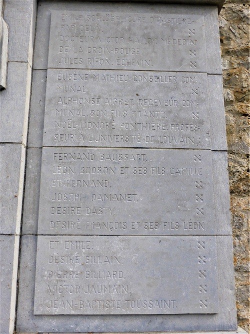 Monument voor de Slachtoffers van 23 aug. 1914 #4