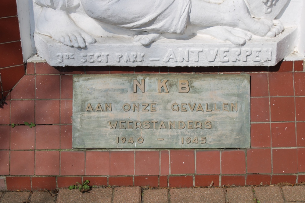 Oorlogsmonument Gesneuvelde Weerstanders N.K.B.	 #4