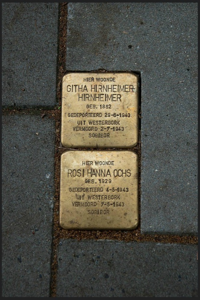 Stolpersteine Ridderstraat 38 #2