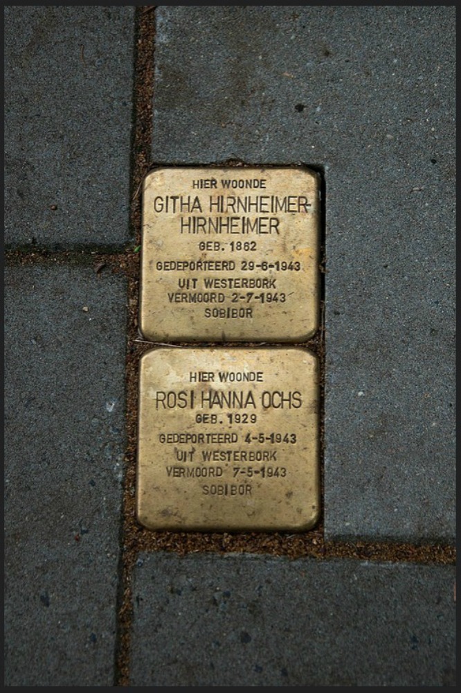 Stolpersteine Ridderstraat 38 #2