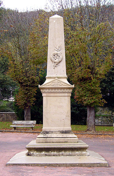 Franco-Prussian War Memorial Lugny #1