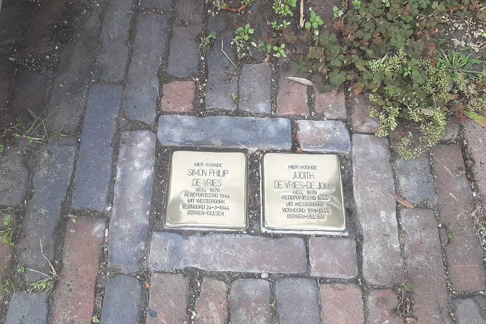 Stolpersteine Bakenessergracht 46 #1