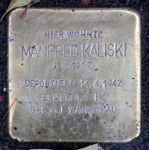 Stolpersteine Cosimaplatz 5 #3