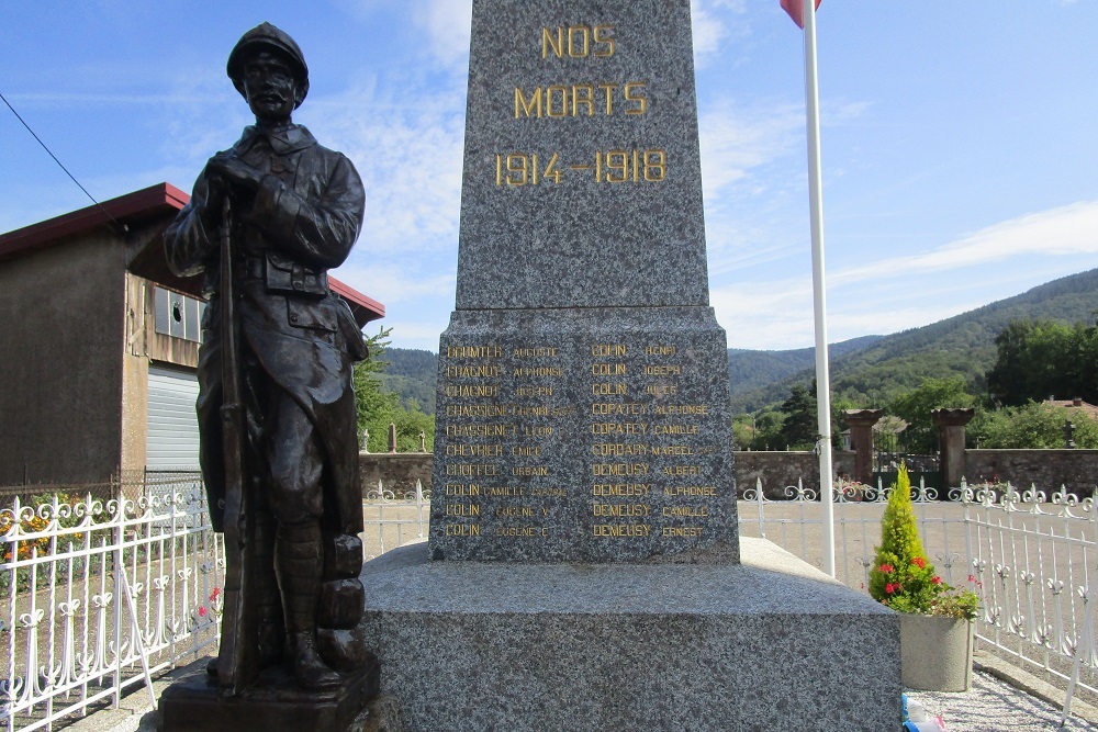 Oorlogsmonument Lepuix #2