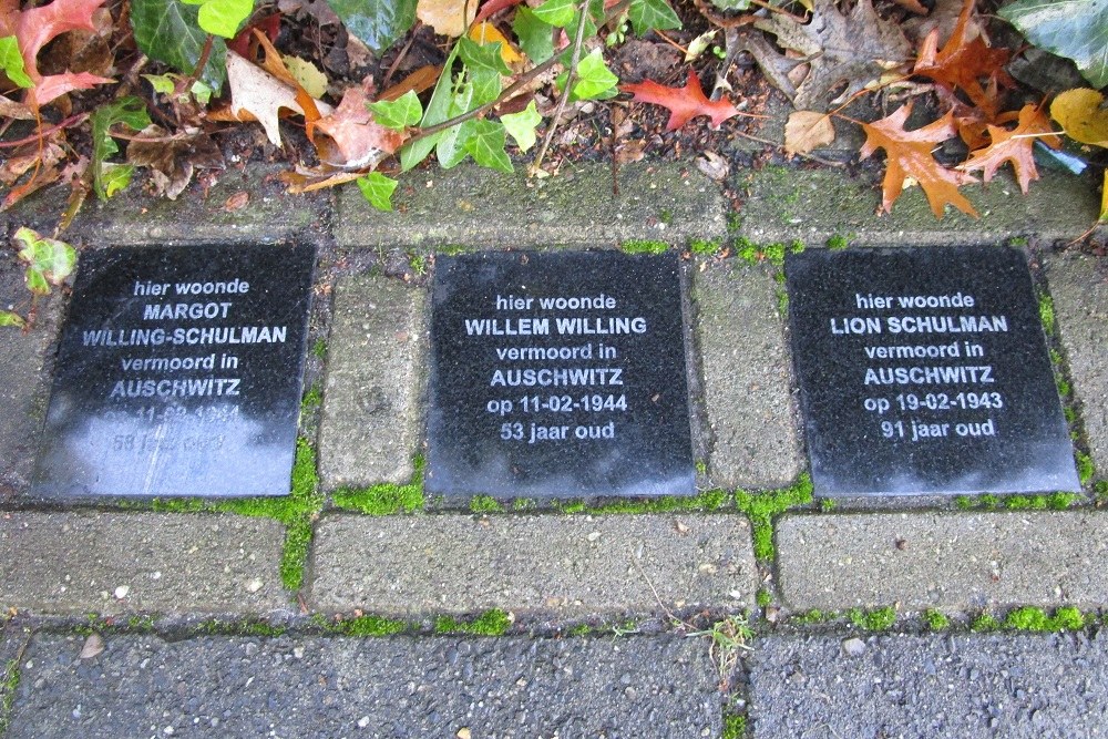 Memorial Stones Barchman Wuytierslaan 22