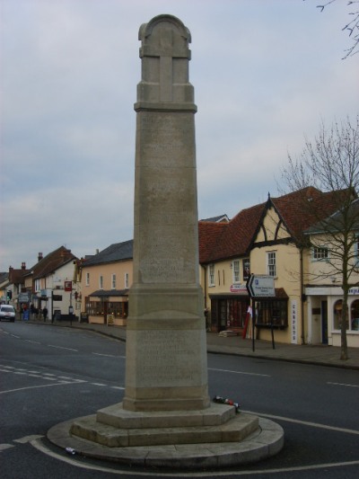 Oorlogsmonument Great Dunmow #1