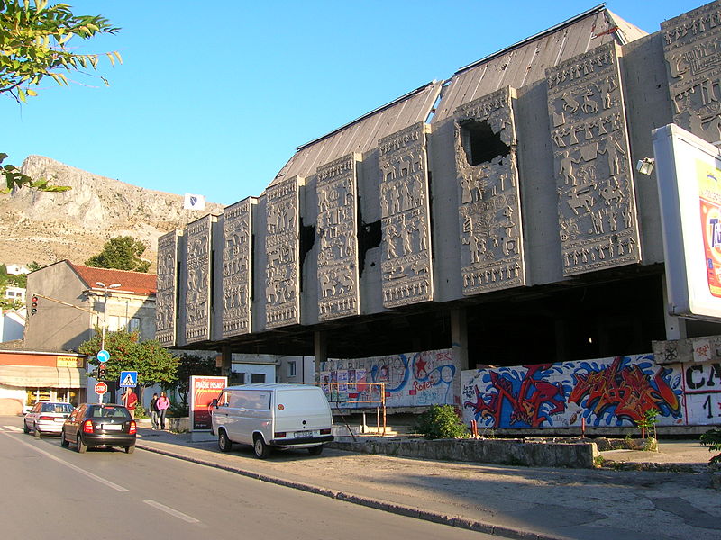 Destroyed Building Mostar #1