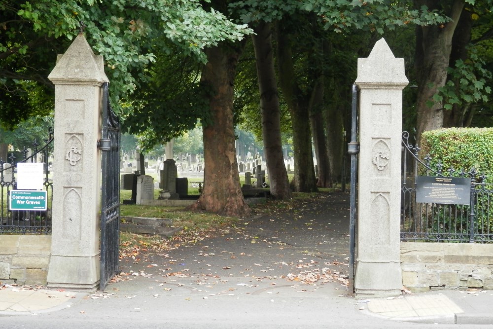 Commonwealth War Graves Cowpen Cemetery