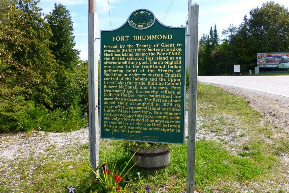 Information Sign Fort Drummond #1