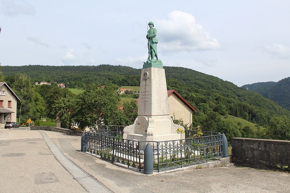 Oorlogsmonument Belleydoux