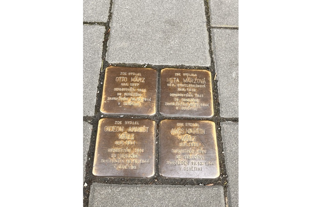 Stolpersteine Chelčickho 691/8 #1