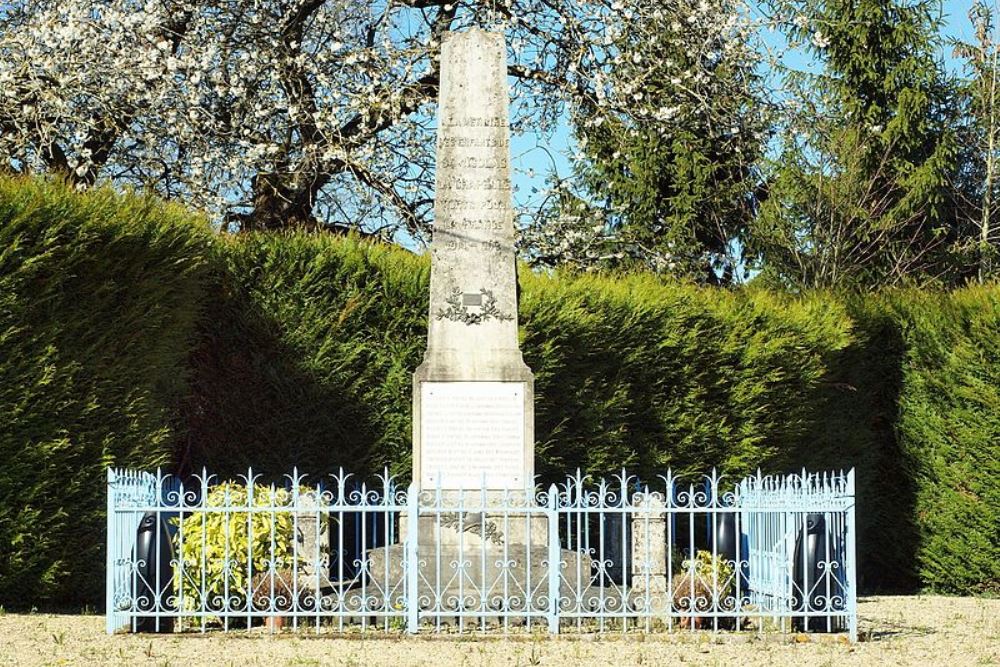 Monument Eerste Wereldoorlog Saint-Nicolas-la-Chapelle #1