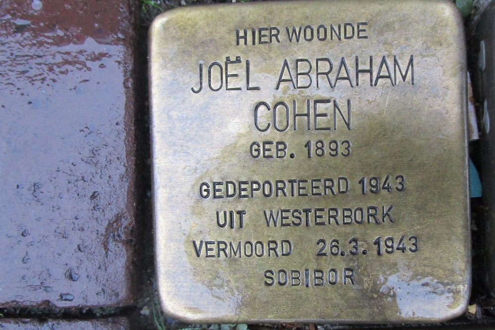 Stolpersteine Kerkstraat 4 #2