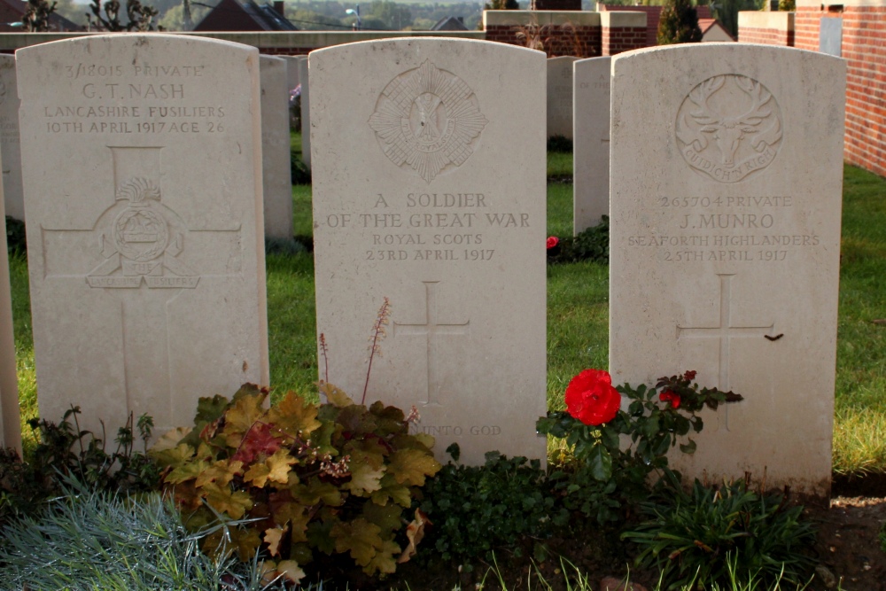 Commonwealth War Graves Athies Extension #4
