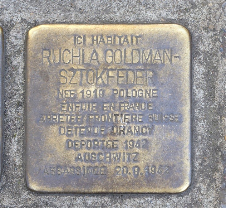 Stumbling Stones Rue D'Angleterre 20 #3