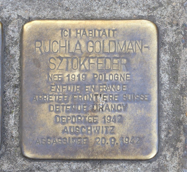 Stolpersteine Engelandstraat 20 #3