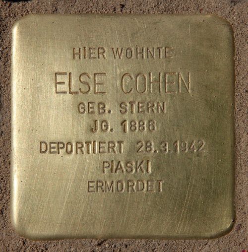 Stolpersteine Dortmunder Straße 13 #3