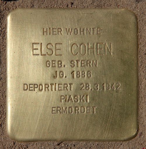 Stolpersteine Dortmunder Strae 13 #3