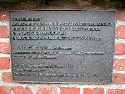Sovjet Oorlogsgraven Monheim am Rhein