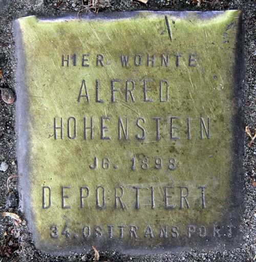 Stolpersteine Oranienstrae 206