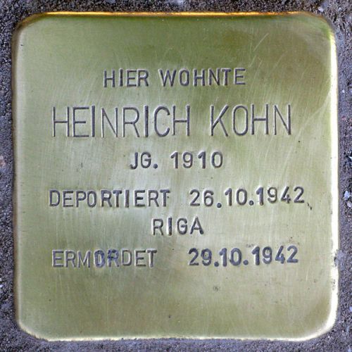 Stolpersteine Mahlsdorfer Strae 94