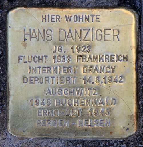 Stumbling Stones Kuno-Fischer-Straße 15 #4