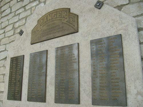 Gedenkteken Gesneuvelde Rangers Pointe du Hoc #2