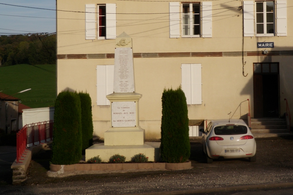 Oorlogsmonument Romain-aux-Bois