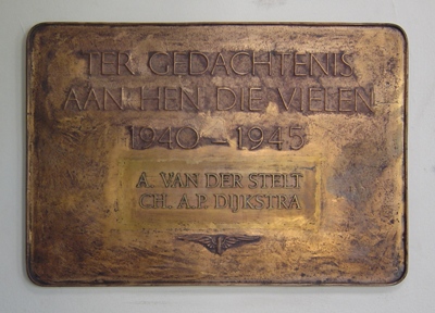 Plaque Killed Railway-Employees Dordrecht
