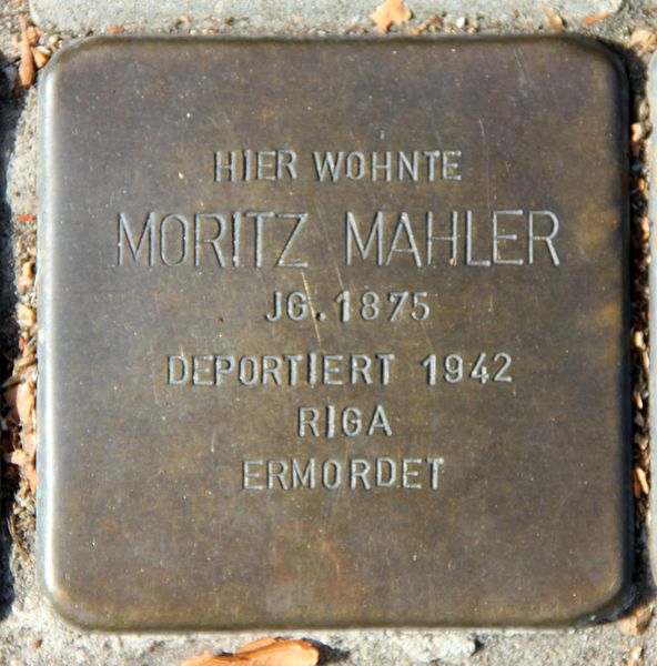 Stolpersteine Hauptstraße 165 #2