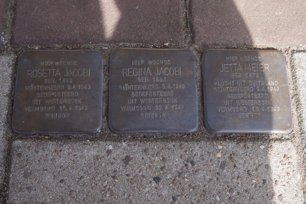 Stolpersteine Grensstraat 6 #1