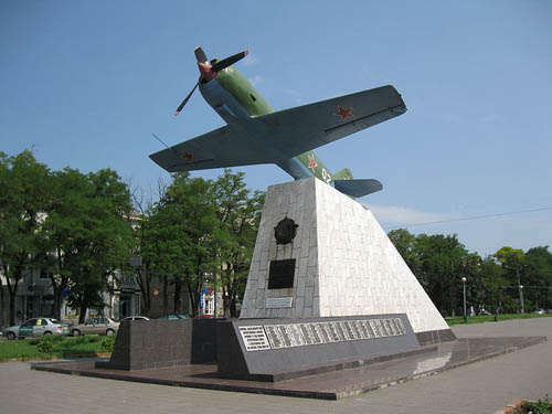 Monument Russische Gevechtspiloten Zaporizja #1