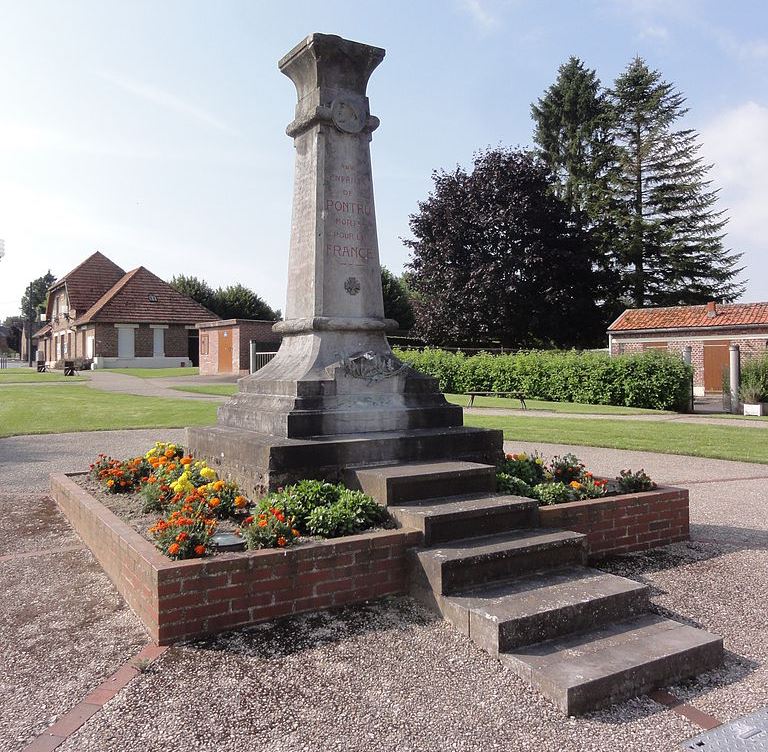 Monument Eerste Wereldoorlog Pontru #1