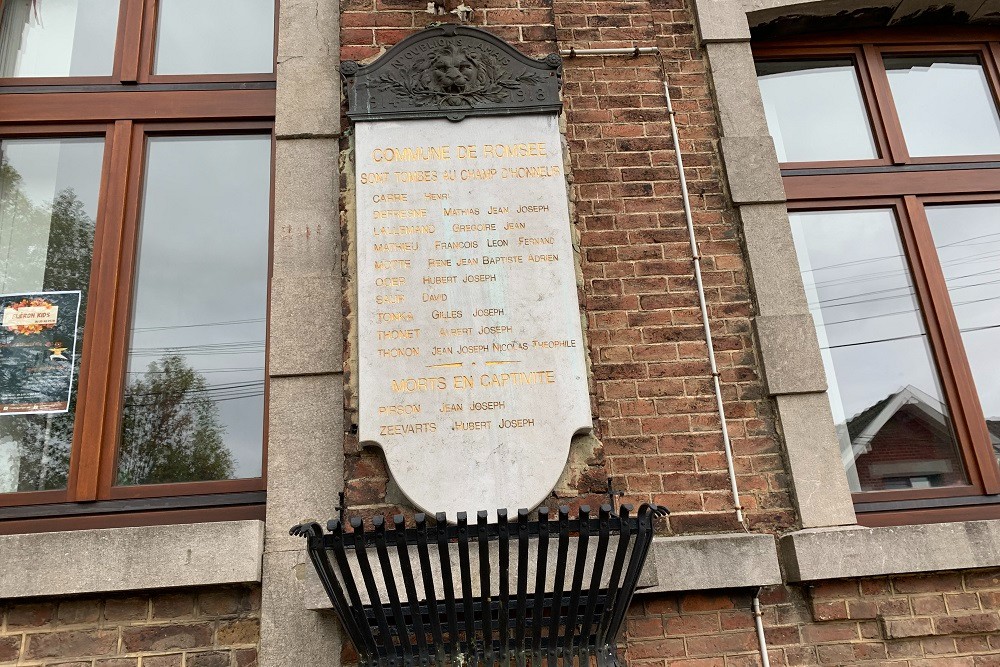 Memorials Municipality Romsée #4