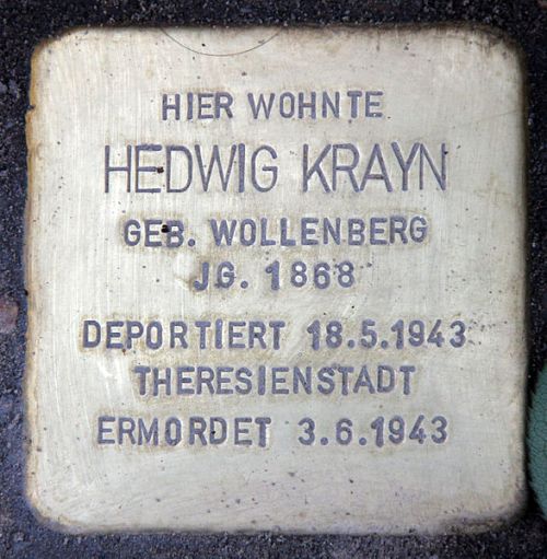 Stolpersteine Helmstedter Strae 19 #2