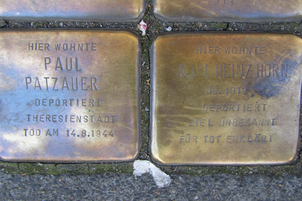 Stolpersteine Maastrichter Straße 21 #3