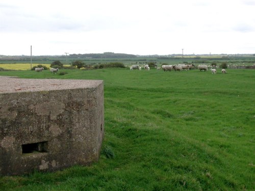 Lozenge Pillbox Aldbrough #1