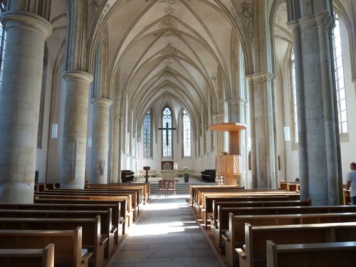 Gedenkteken Verwoesting en Wederopbouw Apostelkirche Münster #3