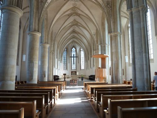 Gedenkteken Verwoesting en Wederopbouw Apostelkirche Mnster #3