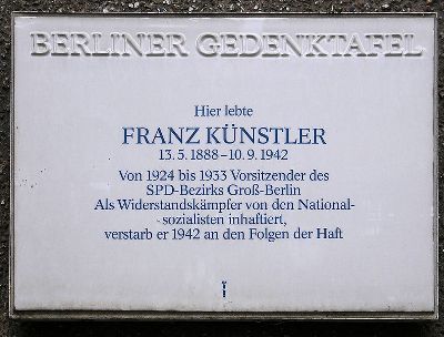 Gedenkteken Franz Knstler