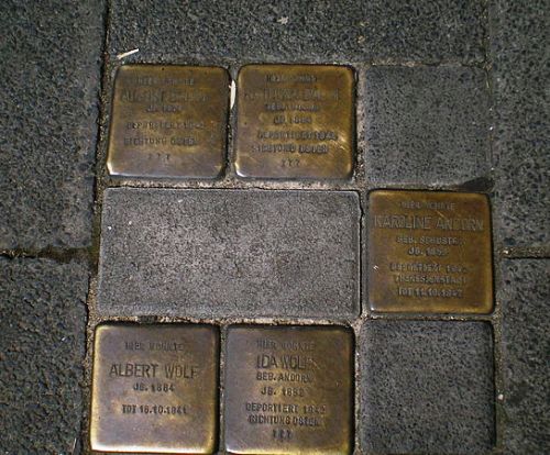 Stolpersteine Hospitalstraße 1 #1