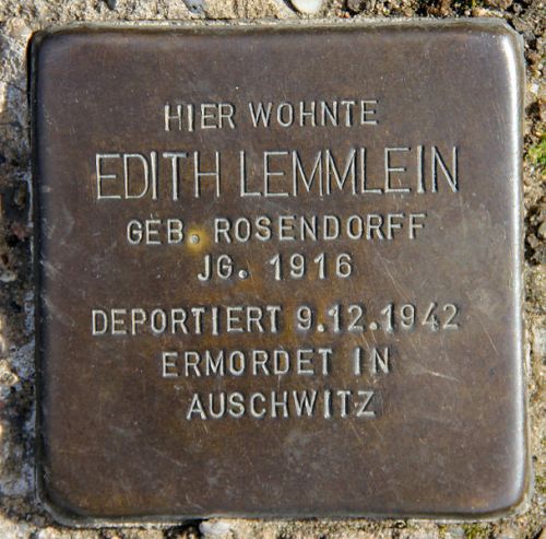 Stumbling Stones Weinstraße 32 #3