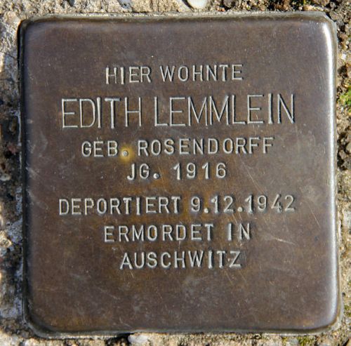 Stolpersteine Weinstrae 32 #3