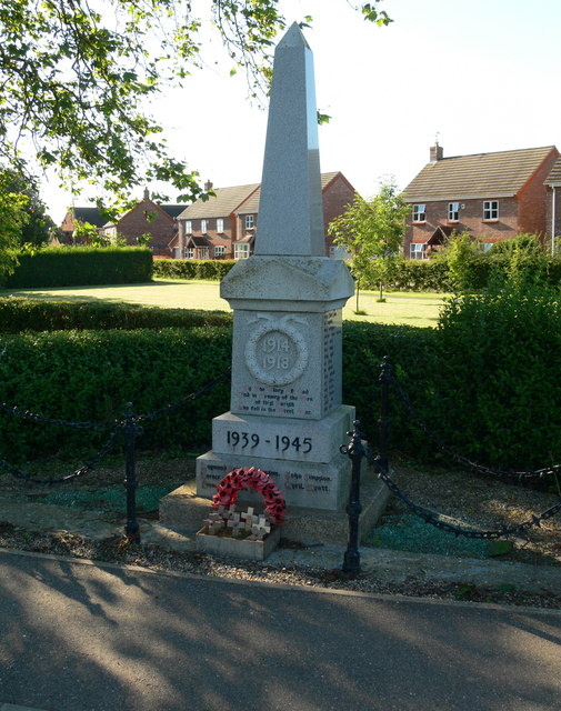 War Memorial Holbeach St. Marks