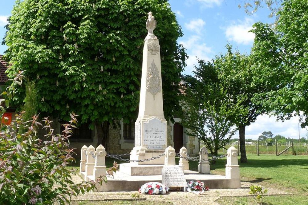 Oorlogsmonument La Barde #1