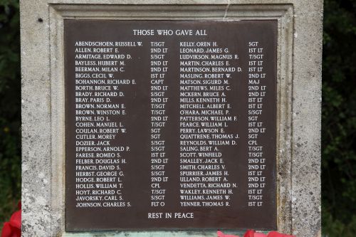 Memorial Former Airfield Spanhoe #3