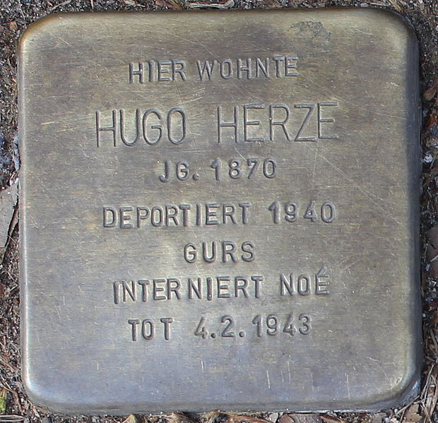 Stumbling Stones Rudolf-Breitscheid-Straße 71